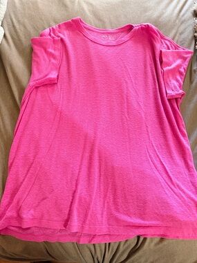 Aerie oversized tshirt pink L